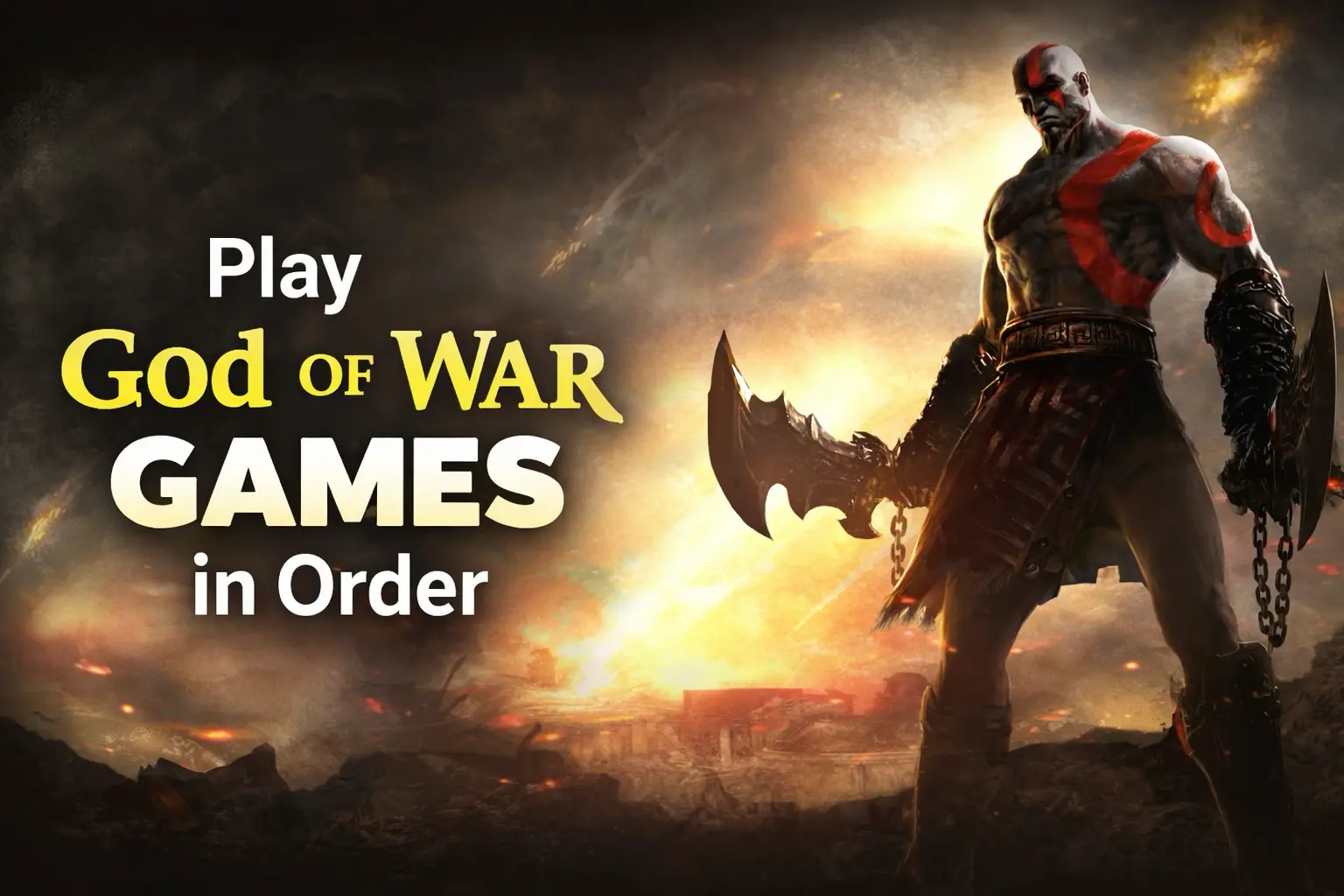 How to Play the God of War Games in Order