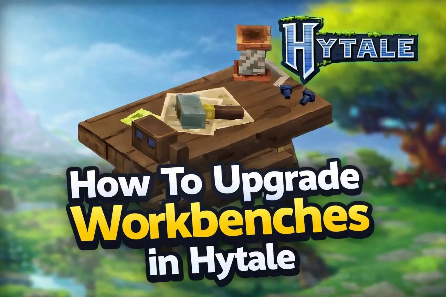 How To Upgrade Workbenches in Hytale