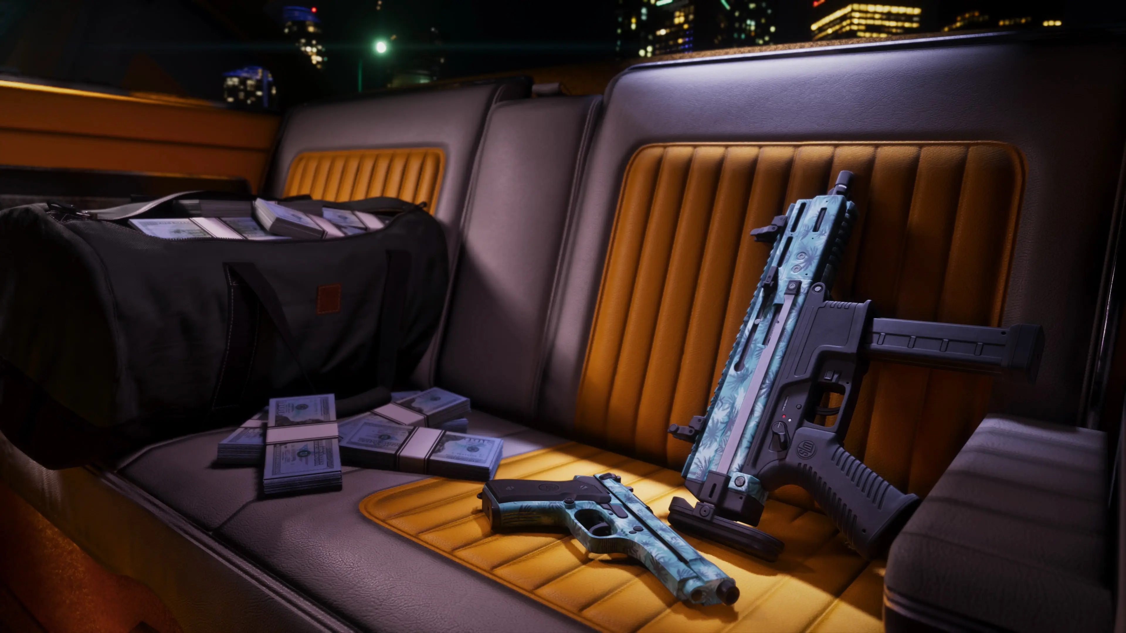 Vintage Vice City Weapon Pattern 1