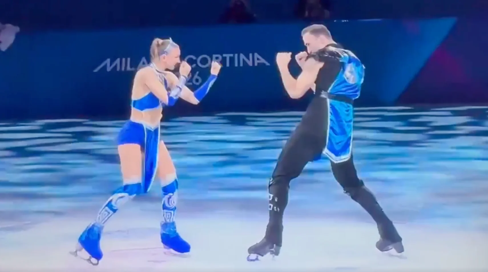 Georgian Figure Skaters Performed a Mortal Kombat Tribute at the Winter Olympics and It Rules