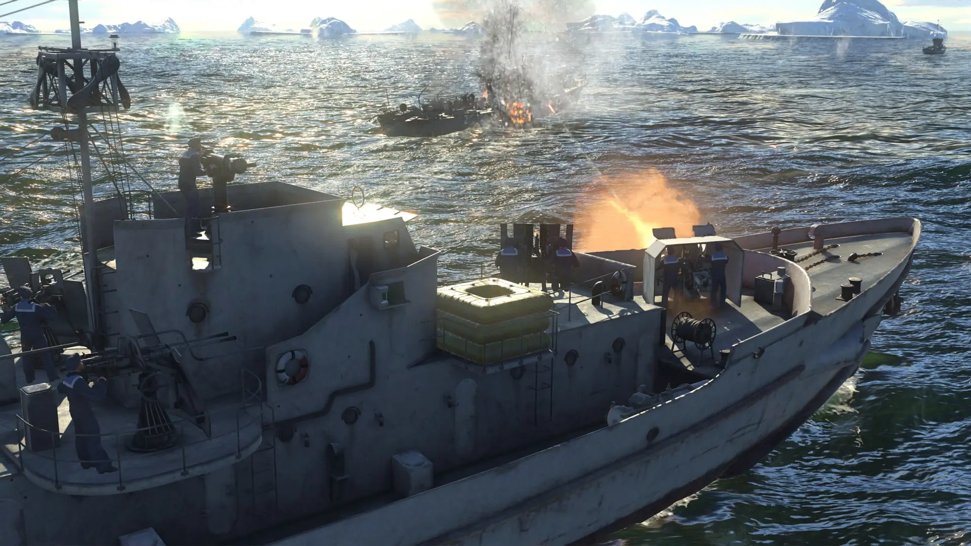 War Thunder Naval Battle