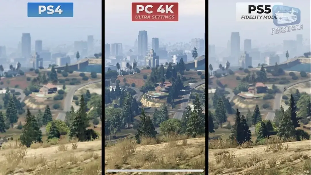 GTA 5 Graphics Comparison