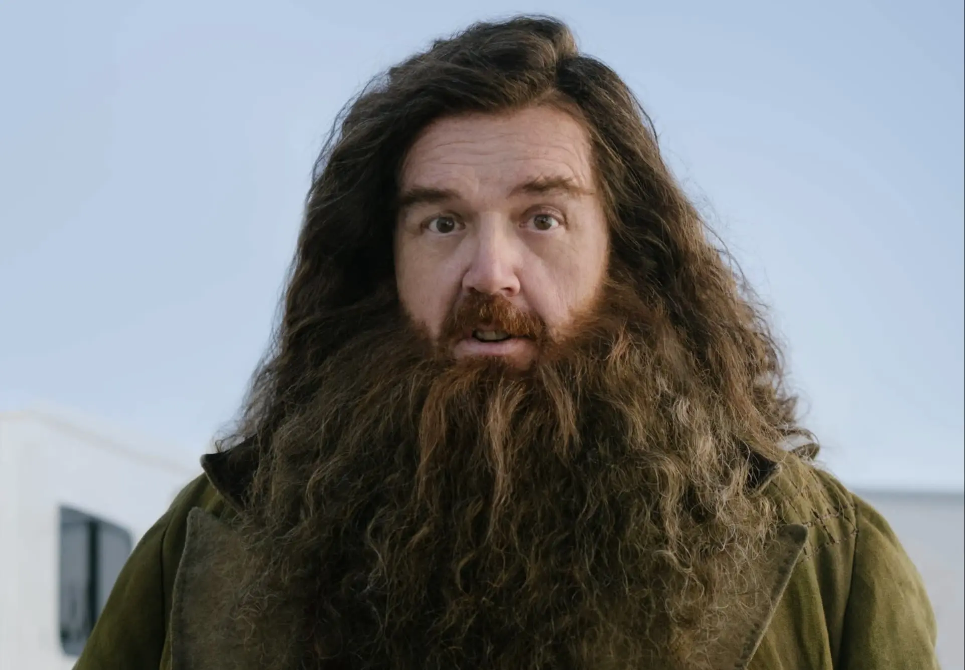 Nick Frost as Hagrid