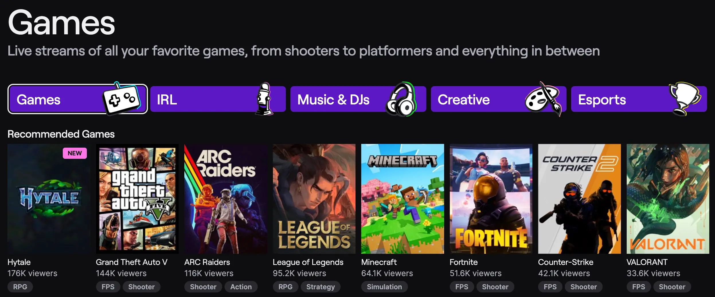 Hytale Twitch
