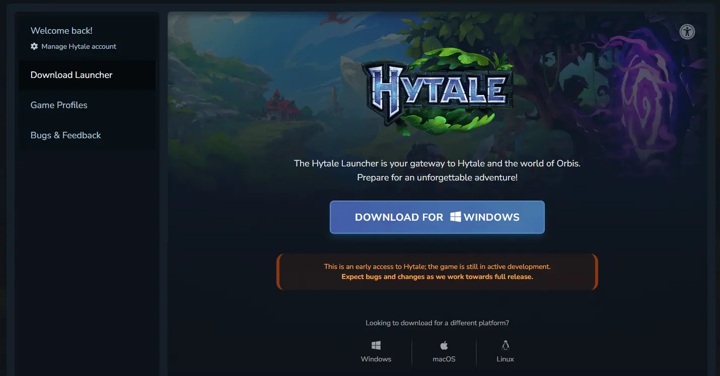Hytale Launcher