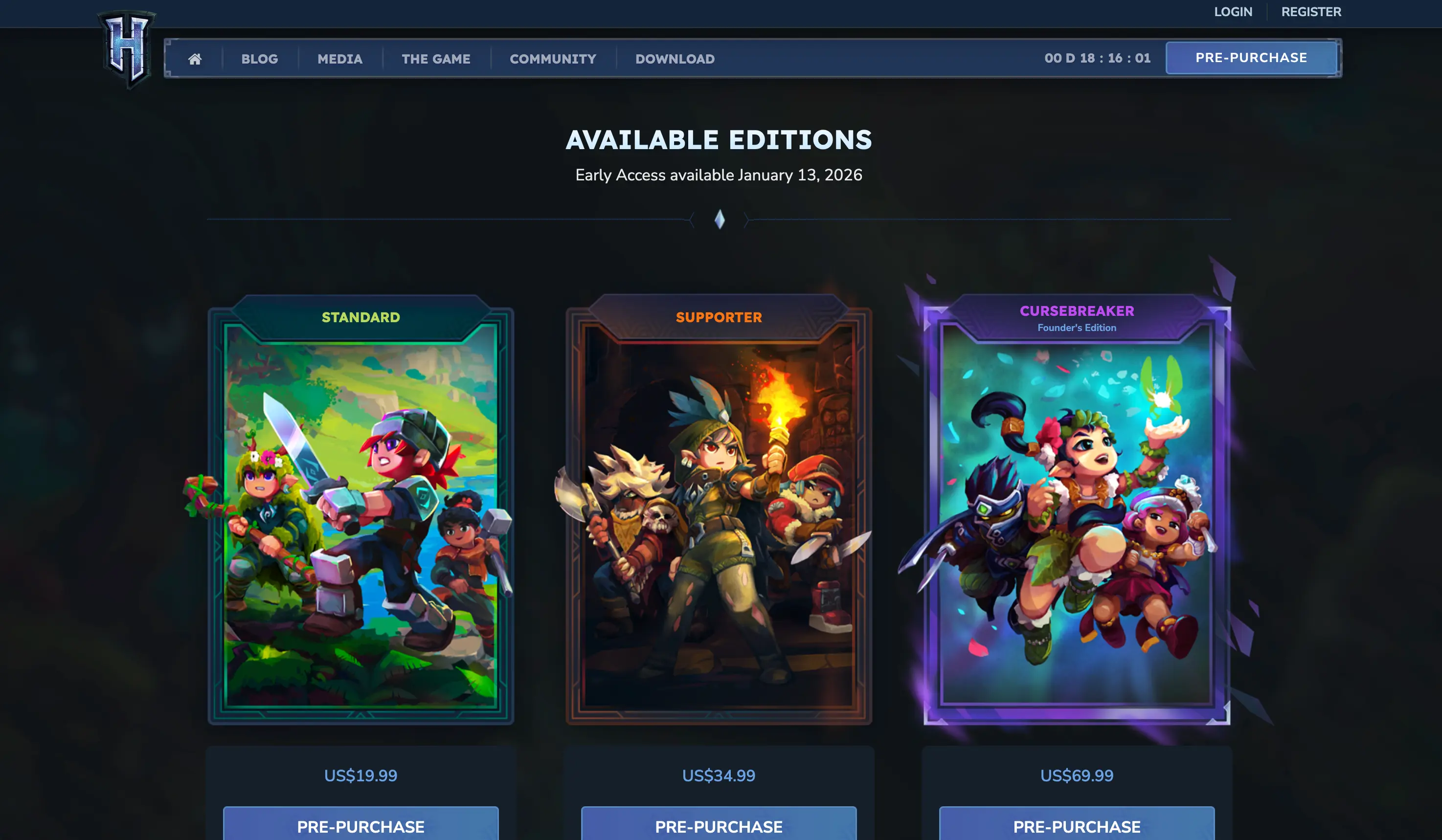 Hytale Store Page