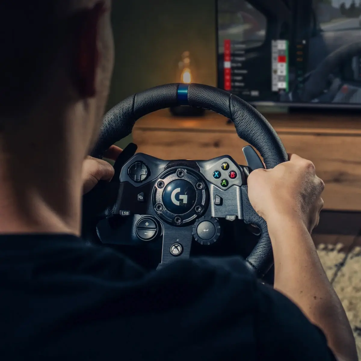 Logitech G923 Racing Wheel with Pedals