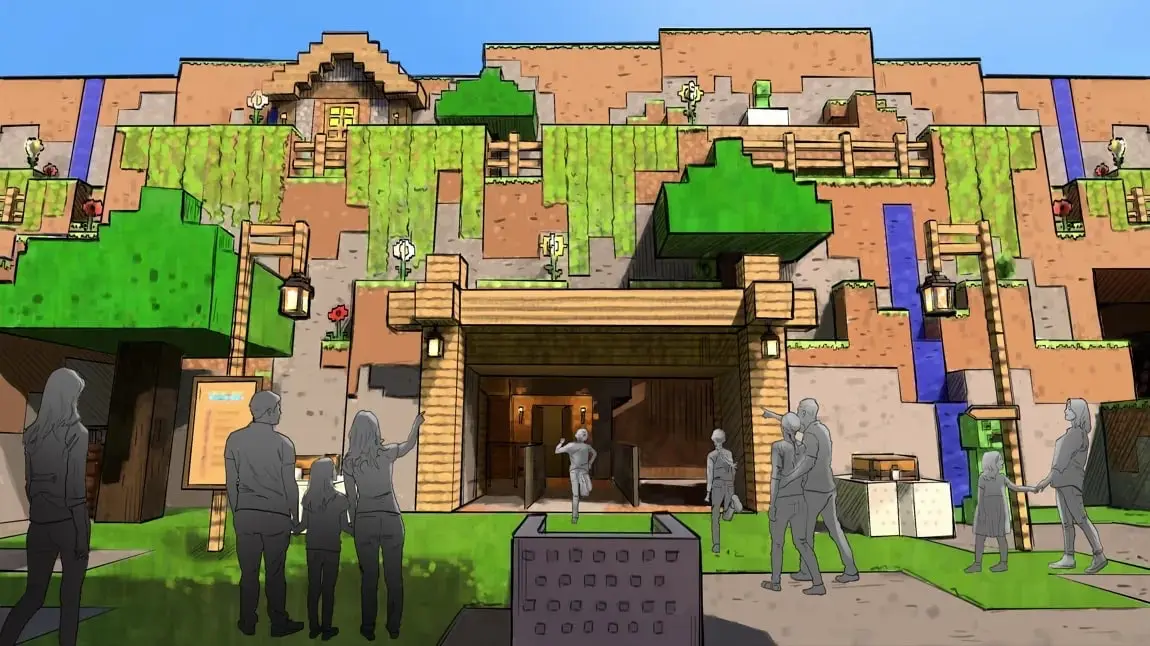 Minecraft World Concept Art #1
