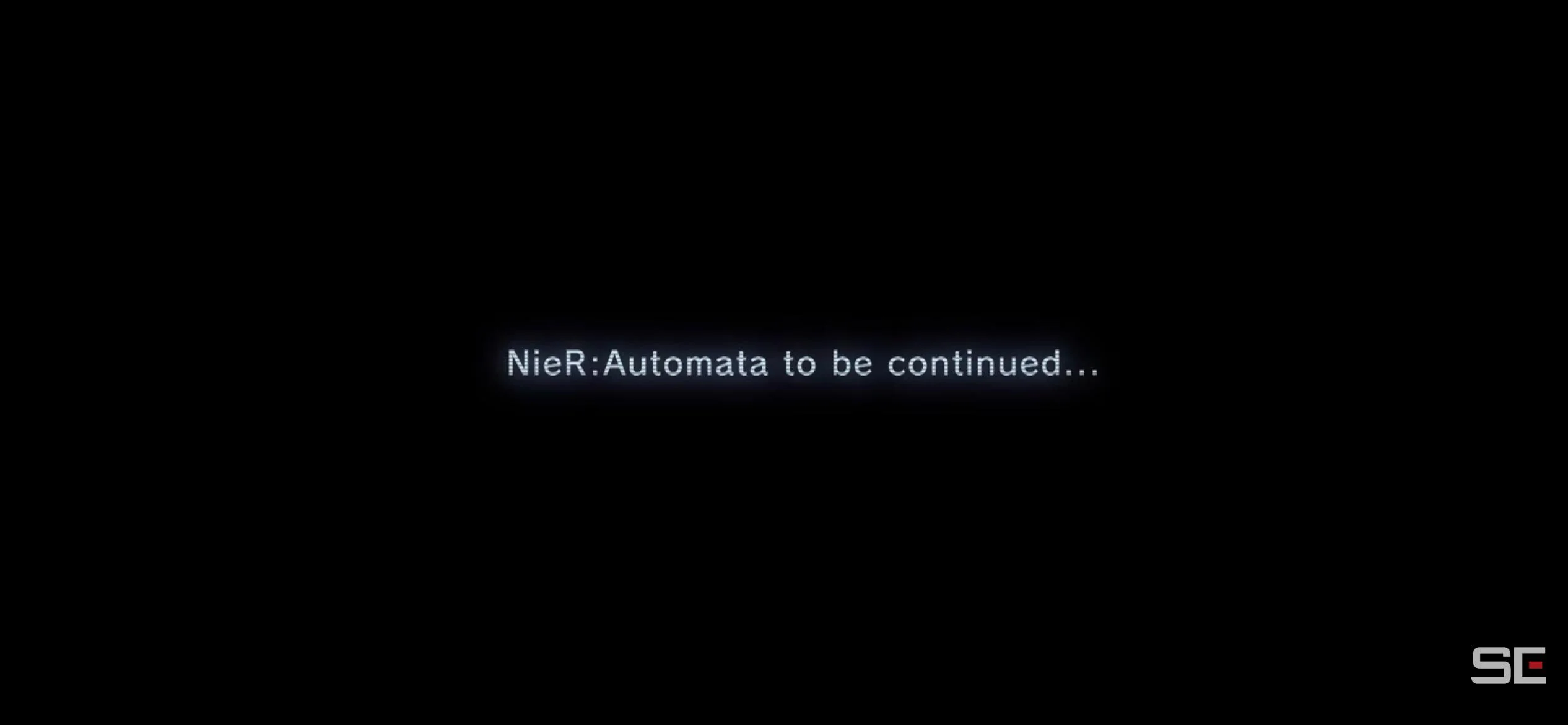 NieR: Automata to be continued...