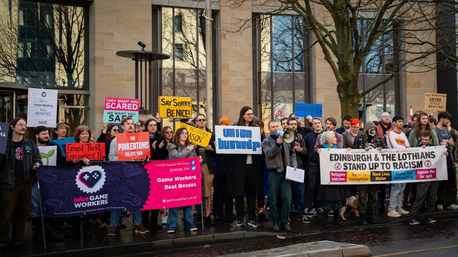 Rockstar Offices Protests