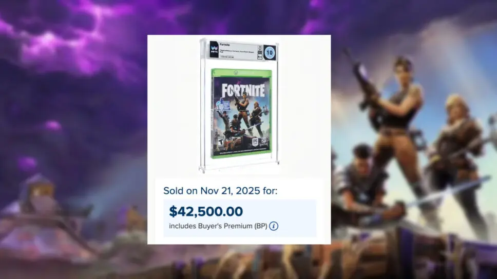 Sealed Physical Copy of Fortnite Sells for Record $42,500 at Auction
